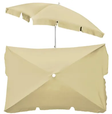 Zdjęcie produktu dla JUMI PARASOL BALKONOWY ogrodowy plażowy łamany balkon DUŻY z falbaną 200 x 130cm