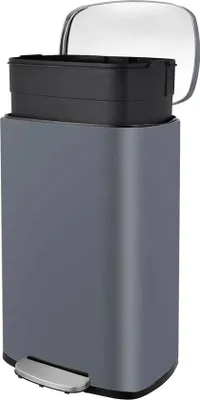 Produktbild von Famanu Pedaalemmer 50 Liter - Praktische Abfalllösung in Grau