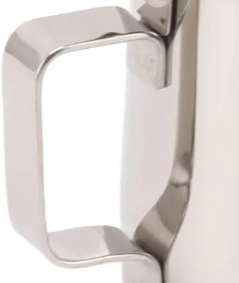 Milchkännchen Edelstahl 600ml - Milchaufschäumkanne - Cappuccinokan - Kaffeeschaumbehälter - Milchkännchen mit Deckel