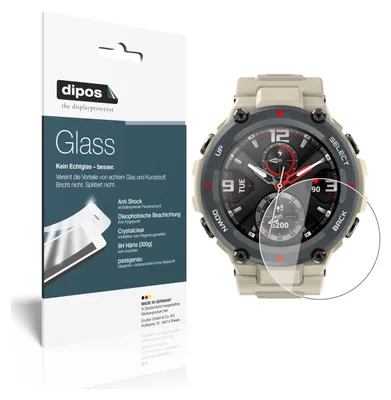 Zdjęcie produktu dla 1x Folia ochronna dla Huami Amazfit T-Rex - Anti-Shock 9H Film dipos Glass Plastic Glass