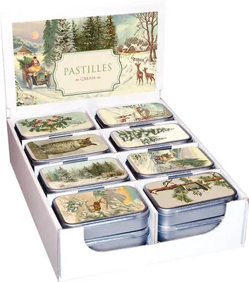Zdjęcie produktu dla Pastylki w blaszanym pudełku Christmas Forest