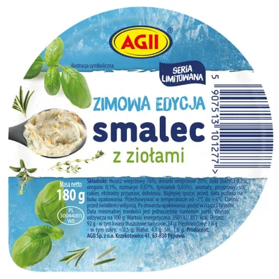 Image de Saindoux aux herbes, 180 g