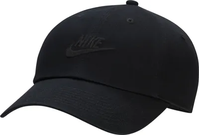 Zdjęcie produktu dla Nike Club Futura Wash Black/Black S/M Czapka z daszkiem