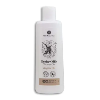 Produktbild von Fresh Secrets Duschgel Eselsmilch & Arganöl 200ml