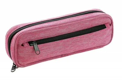 Produktbild von Idena Stifte-Etui mit Seitenfach, pink Schlamper
