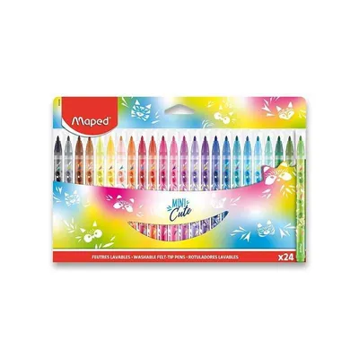 Zdjęcie produktu dla Maped 845406, 24 kol., Końcówka pociskowa, 2,8 mm, 24 szt.