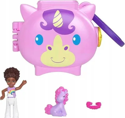 Produktbild von Polly Pocket HHW31, 4 Jahr(e), Junge/Mädchen, 50 mm, Mehrfarbig