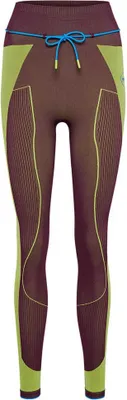 Immagine prodotto di Hummel 228267 Leggings senza cuciture a vita alta Marrone XS-S Donna Marrone XS-S
