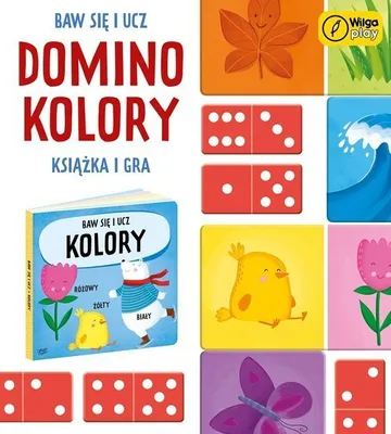 Obrázok produktu pre Hra a kniha Domino Farby - Zábavné učenie