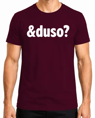 Imagen del producto de ¿Y tú? Camiseta divertida para amigos, amigas, para el día a día, con humor. Color burdeos, talla S