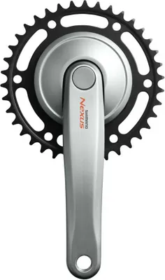 Produktbild von Shimano Nexus C6000 E-bike Kurbelgarnitur Silber 170 mm / 33t Silber 170 mm