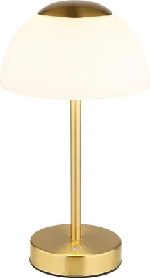 Produktbild von GLOBO 21014M SARIMA Tischleuchte Metall messingfarben matt, LED
