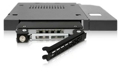 Zdjęcie produktu dla Icy Dock MB411SKO-B, Czarny, Metal, 128 mm, 130 mm, 12,7 mm, 215 g