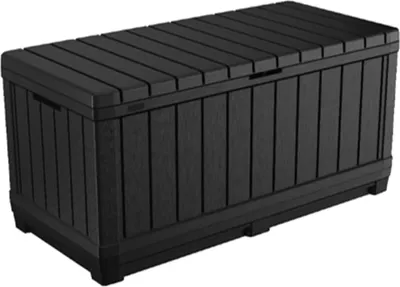 Produktbild von Keter Garten-Aufbewahrungsbox Kentwood 350 L Anthrazit Ecom