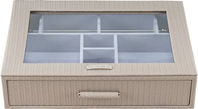 Produktbild von WINDROSE Schmuckschatulle Corbello Charmbox Taupe beige