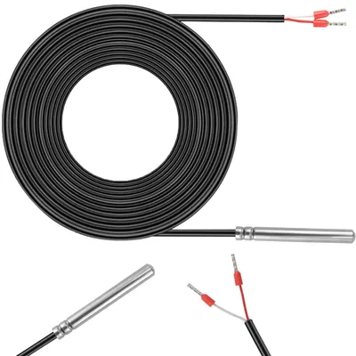 PT1000 Temperatursensor 5m wasserdicht Edelstahl -40 bis 125 °C