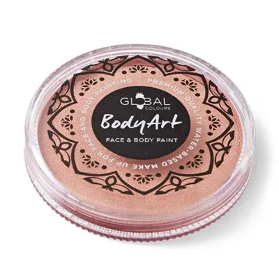 Image de Peinture pour le visage métallique rose doré