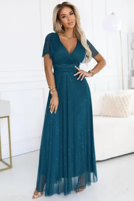 Produktbild von Numoco Formelle Frauenkleider Klesh flaschengrün Univerzální