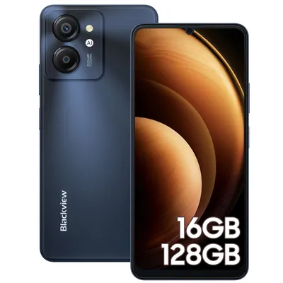 Produktbild von Blackview COLOR 8 16+128GB Neu | 6.75-Zoll-HD+-Display 90Hz | 6000mAh Mega-Akku (744 Std. Standby) | 50MP Samsung Hauptkamera | Octa-core Unisoc T616