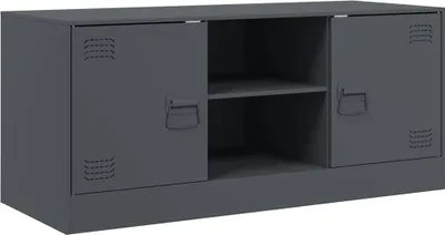 Obrázek produktu pro vidaXL TV skříňka antracitová 99x39x44 cm ocelová