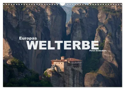 Produktbild von Europas Welterbe (Wandkalender 2027 DIN A3 quer), CALVENDO Monatskalender