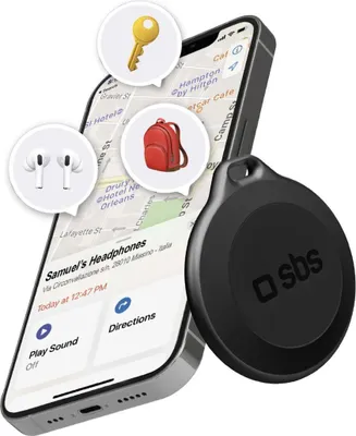 Produktbild von SBS Track My Circle komp. m. Apple schwarz