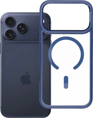Produktbild von ROAR case MAG BUMPER kompatibel mit MagSafe passend für IPHONE 17 Pro Max navy blue