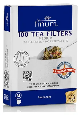 Produktbild von 100 TEEFILTER Papierteefilter Teefilter Tee Papier-Filter 100 Filter M