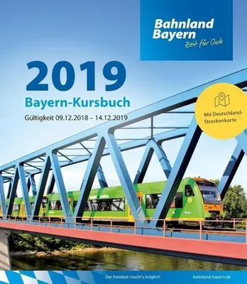 Immagine prodotto di Bayern-Kursbuch 2019