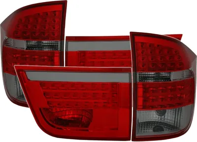 Produktbild von Eagle Eyes LED Rückleuchten Set in Rot Smoke für BMW X5 E70, Bj. 2007-2010