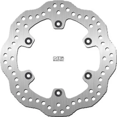 Produktbild von Ng Bremsscheibe Hinten Für Kawasaki Klr 650 '90-'07, Kle 500 '91-'07 (230X120X5Mm) (6X10.5Mm) Wave