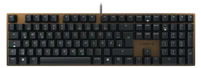 Produktbild von KC 200 MX Mechanische Tastatur DE QWERTZ Schwarz Bronze MX2A SILENT RED Switches