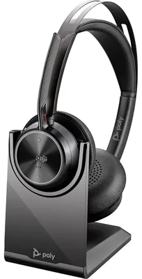 Productafbeelding van HP Inc. 9T9J6AA#AC3 Poly Voyager Focus 2 Teams, gecertificeerd, Bluetooth + USB-C/A + oplaadindicator