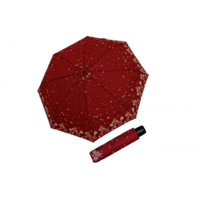 Obrázek produktu pro Derby Hit Mini Crystals - dámský skládací deštník, červená, s motivem