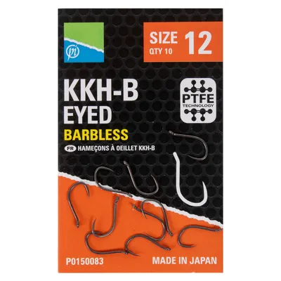 Obrázok produktu pre Preston KKH-B Eyed Barbless 14