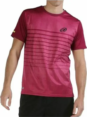 Zdjęcie produktu dla Męska koszulka z krótkim rękawem Bullpadel Litis Pink Men - S