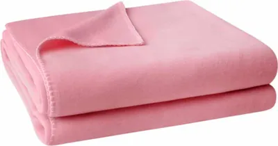 Produktbild von Zoeppritz Plaid Soft-Fleece Farbe dusky pink Größe 160x200