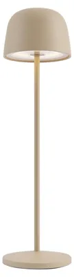 Produktbild von Tischleuchte Beige inkl LED Wiederaufladbar mit Ladestation IP65 Raika