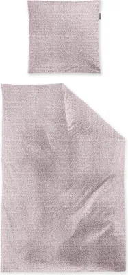Produktbild von Irisette Seersucker Bettwäsche-Garnitur Easy 8516  Farbe rosa Größe  155x220+80x80cm