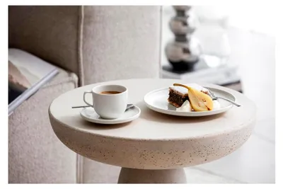 Produktbild von Kaffeetasse mit Untertasse weiß 2tlg