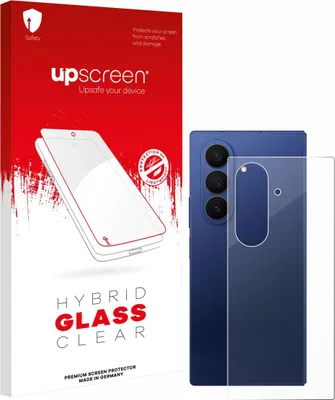 Produktbild von upscreen Schutzglas für Samsung Galaxy Z Fold 7 (Rückseite) Schutzfolie Panzer Folie Glas Display Schutz klar