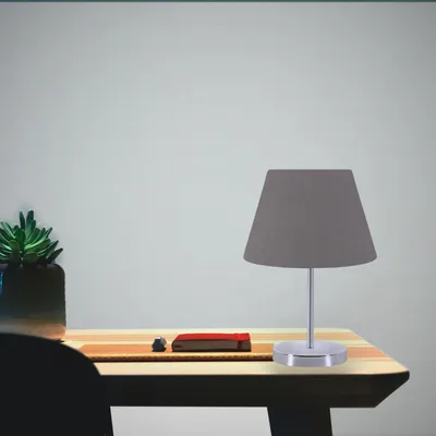 Produktbild von Opviq, AYD- AYD SGN, Grau, Nachttischlampen, 100% PVC
