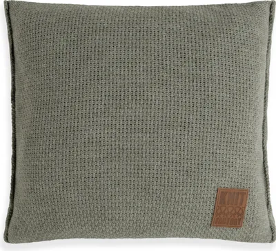 Produktbild von Knit Factory Jesse Kissen - Urban Green - 50x50 cm