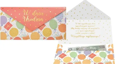 Produktbild von Geschenkumschlag „Geburtstag“ – Kukartka