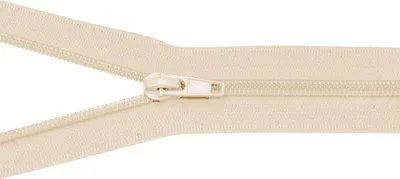Produktbild von Reißverschluss Kunststoff-Spirale 5mm 25cm teilbar Autolock ,hellbeige