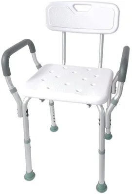 Produktbild von DynaSun B539 Duschstuhl Badhocker Duschhocker höhenverstellbar mit Armlehnen