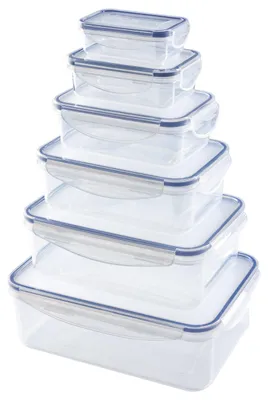 Obrázok produktu pre GOURMETMAXX 6-dielna súprava dóz na skladovanie potravín GOURMETMAXX