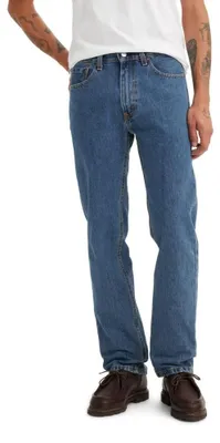 Produktbild von Levi's Herren Jeanshose 505 mit Reißverschluss, Regular Fit, Medium Stonewash, W36/L34