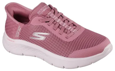 Produktbild von Skechers Damen Go Walk Flex Grand Entry Slip-InTurnschuhe, Rose Textile/Trim, 36