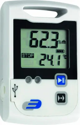 Produktbild von DOSTMANN ELECTRONIC LOG110 Temperatur/Luftfeuchte/Temperatur-Datenlogger, Messschreiber, Speicher 3x (5005-0110)